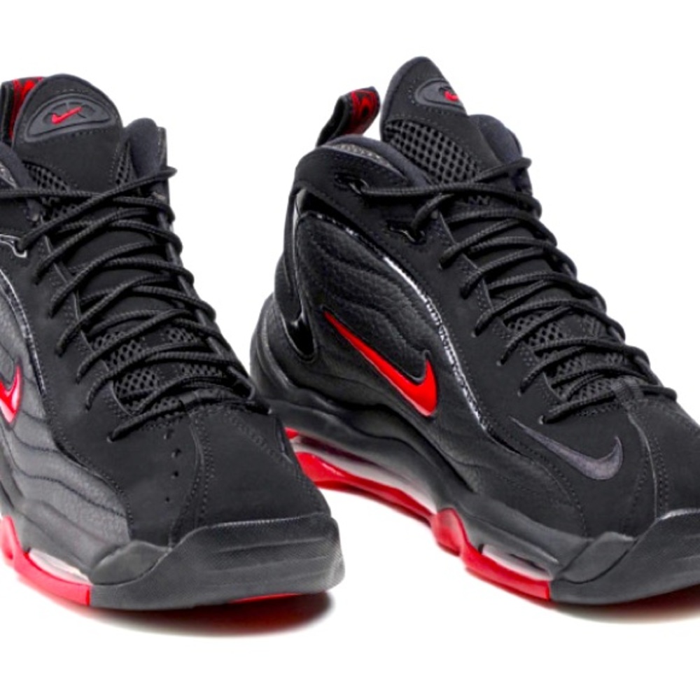 Air Total Max Uptempo CV0605-002 Black/Varsity Red/Black